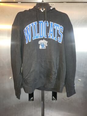 Kentucky Wildcats UK Hoodie Mens L Black J America Pullover Sweatshirt